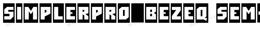 SimplerPro_BEZEQ Sem字体转换